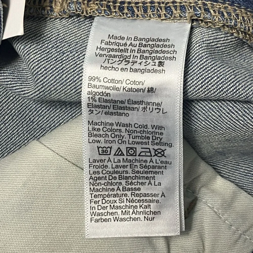 J Crew‎ Flex Jeans Mens 30x30 Light Wash Slim Signature Flex Stretch Denim AZ859